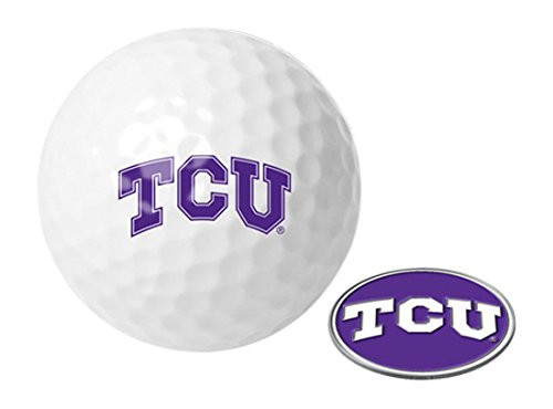 NCAA Texas Christian Horned Frogs - Golf Ball One Pack with Marker
