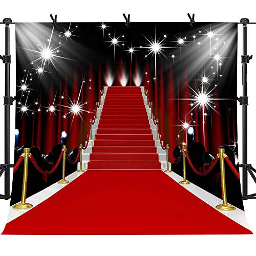 MTMETY 10x10ft Red Carpet Vinyl Photography Backdrop Customized Photo Background Photo Booth Studio Props HXME186 MTMETY 10x10ft Red Carpet Vinyl Photography Backdrop Customized Photo Background Photo Booth Studio Props HXME186