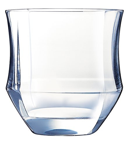 Luminarc 4 Piece Baroque 10.75 oz On the Rocks, Clear