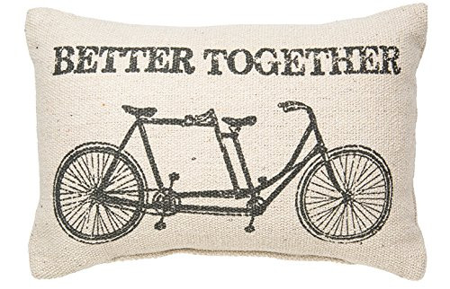 Primitives by Kathy Decorative Double-Sided Throw Pillow, 15" x 10", better together Primitives by Kathy Decorative Double-Sided Throw Pillow, 15" x 10", better together