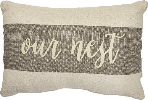 Primitives by Kathy Rustic Throw Pillow, 15 x 10-Inches, Our Nest Primitives by Kathy Rustic Throw Pillow, 15 x 10-Inches, Our Nest