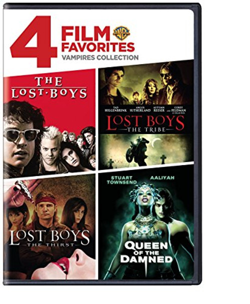 4 Film Favorites: Vampires (The Lost Boys, Lost Boys: The Thirst, Lost Boys: The Tribe (Uncut), Queen of the Damned) 4 Film Favorites: Vampires (The Lost Boys, Lost Boys: The Thirst, Lost Boys: The Tribe (Uncut), Queen of the Damned)