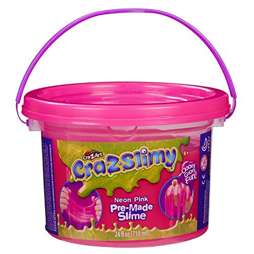Cra-Z-Art 18847 Neon Pink Slimy Goop, Large 24 oz tub!