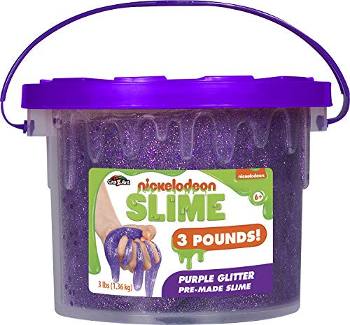 Cra-Z-Art Nickelodeon 3Lb Purple Glitter Slime Bucket