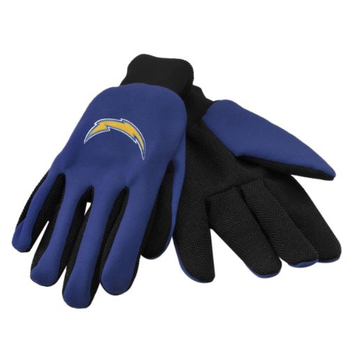 FOCO NFL San Diego Chargers Two Tone Utility Gloves