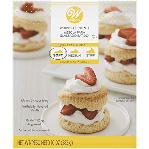 Wilton Whipped Icing Mix, Vanilla, 10 oz.