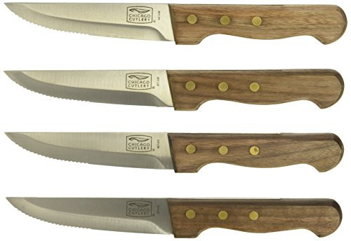 Chicago Cutlery 4-Piece Basics Steakhouse Knife Set