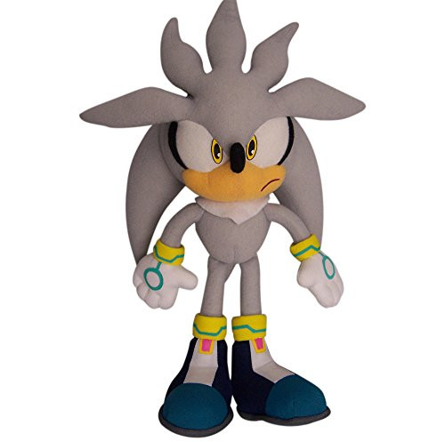 Great Eastern GE-8960 Sonic The Hedgehog 13" Plush Doll, Silver Great Eastern GE-8960 Sonic The Hedgehog 13" Plush Doll, Silver