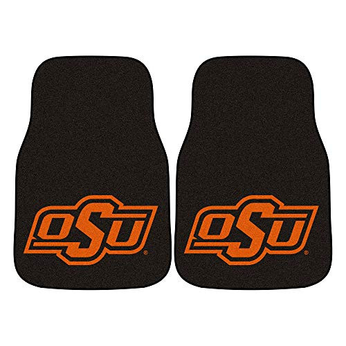 FANMATS NCAA Oklahoma State University Cowboys Nylon Face Carpet Car Mat FANMATS NCAA Oklahoma State University Cowboys Nylon Face Carpet Car Mat