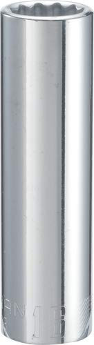 CRAFTSMAN Deep Socket, Metric, 1/2-Inch Drive, 16mm, 12-Point (CMMT44443)