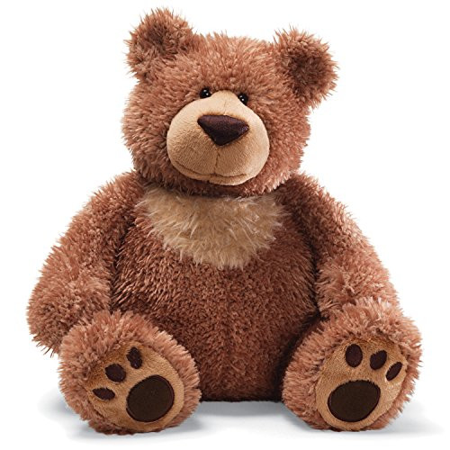 GUND Slumbers Teddy Bear Stuffed Animal Plush, Brown, 17" GUND Slumbers Teddy Bear Stuffed Animal Plush, Brown, 17"