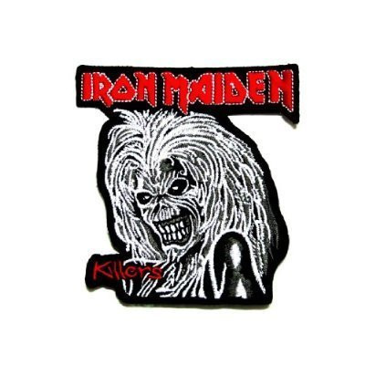 Iron Maiden killer rock music band Logo iron on patch great gift for Men and woman by KLB TRADE