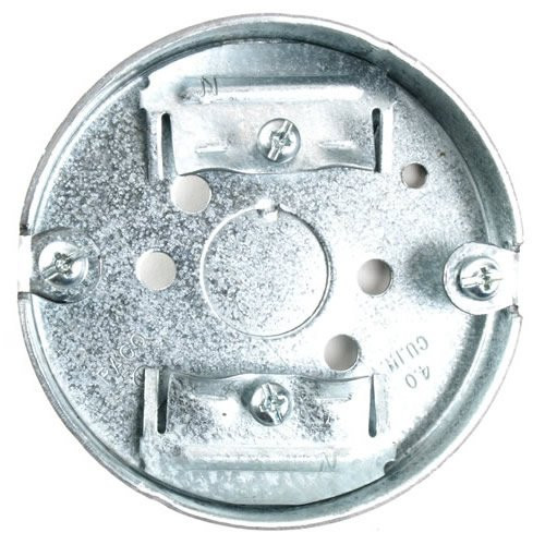 Hubbell Raco 8292 3-1/2" Shallow Round Ceiling Box