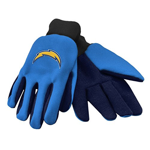 Forever Collectibles 74219 NFL San Diego Chargers Colored Palm Glove