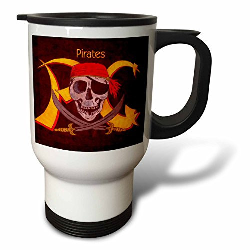 3dRose Violin Travel Mug, 14-Ounce