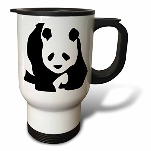 3dRose Bff Pink Heart-Best Friends-Lovable Art Travel Mug, 14-Ounce