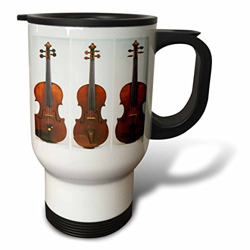 3dRose"Horse Breeds"Travel Mug, 14 oz, Multicolor
