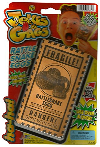 JaRu Rattlesnake Eggs, Fool Your Friends, Harmless Joke New on Cards