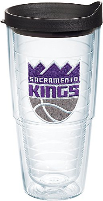 Tervis 1235482 NBA Sacramento Kings Primary Logo Tumbler with Emblem and Black Lid 24oz, Clear Tervis 1235482 NBA Sacramento Kings Primary Logo Tumbler with Emblem and Black Lid 24oz, Clear