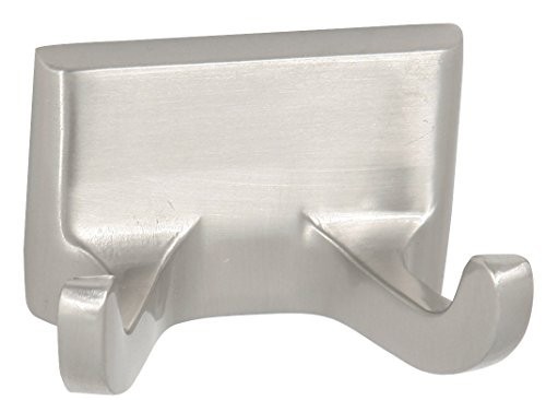 Design House Millbridge Double Robe Hook, Satin Nickel #539197