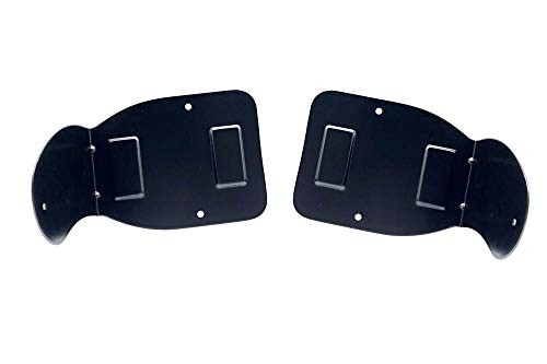Magnetic Paper Towel Holder - Black, Holds Rolls of Towels, Shop Wipes, Tissues - Steel Holder Mounts onto Tool Boxes, Refrigerators, BBQ's or in Garages, Workshops and Kitchens