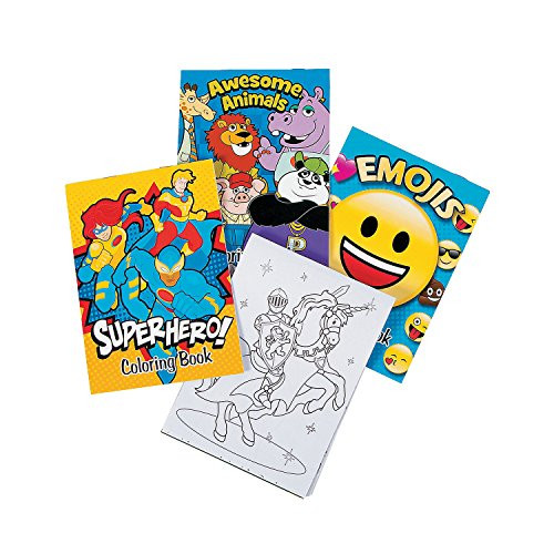 Fun Express - More Fun Coloring Books (6dz) - Stationery - Activity Books - Coloring Books - 72 Pieces