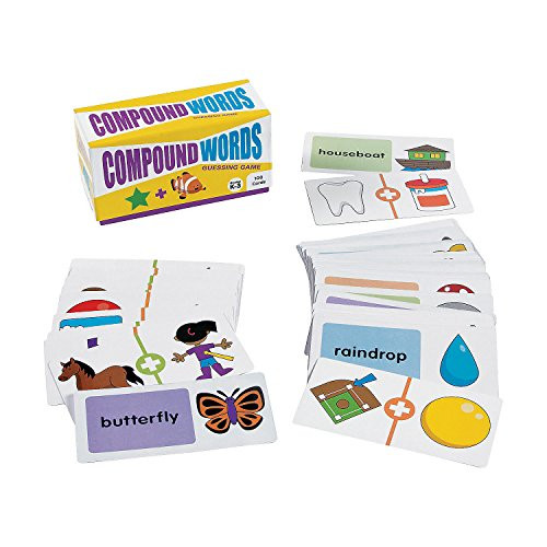 Fun Express Compound Word Guessing Game - 100 Pieces - Educational and Learning Activities for Kids Fun Express Compound Word Guessing Game - 100 Pieces - Educational and Learning Activities for Kids