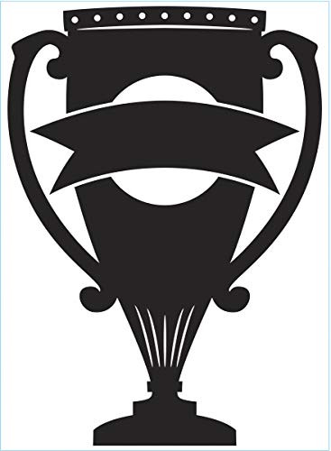Darice 30032591 Trophy Embossing Folder Party Supplies, 4.25 x 5.75", Clear