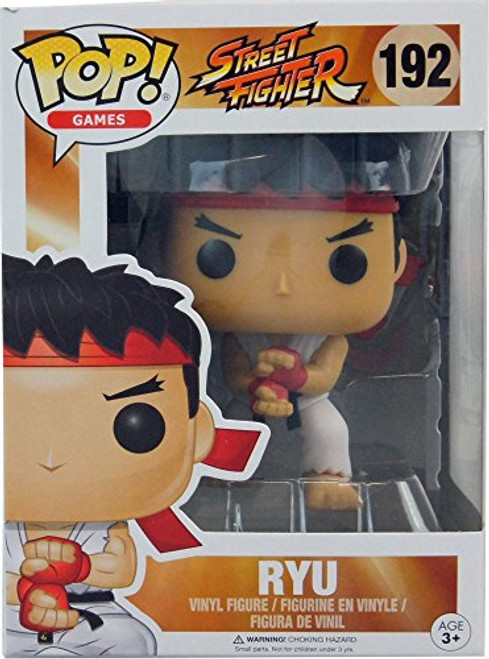 Funko Pop Street Fighter Special Attack Ryu #192 Exclusive Vinyl Figure Funko Pop Street Fighter Special Attack Ryu #192 Exclusive Vinyl Figure