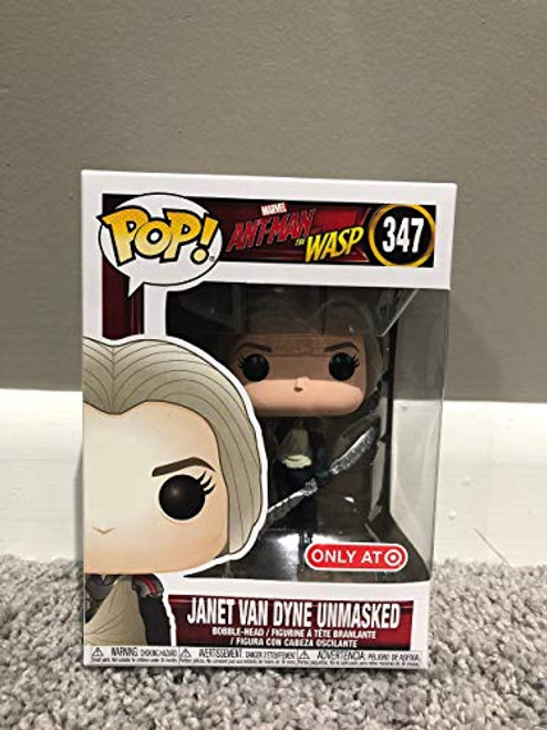 Funko Pop! Marvel: Janet Van Dyne Unmasked - Ant-man and the Wasp Exclusive Vinyl Figure #347