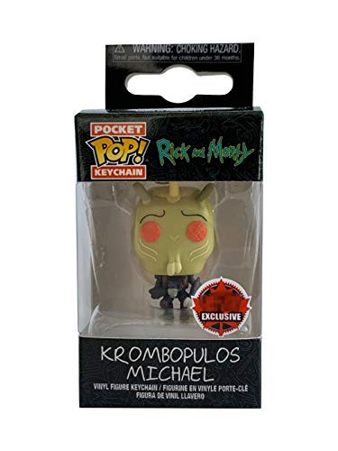 Funko Pocket Pop Rick & Morty Krombopulos Michael Exclusive Keychain Keyring