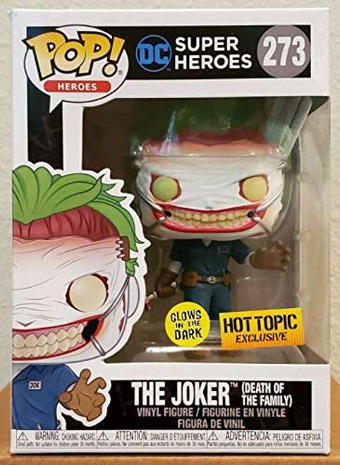 Funko Pop! The Joker (Death of The Family) GITD Exclusive 273 Funko Pop! The Joker (Death of The Family) GITD Exclusive 273