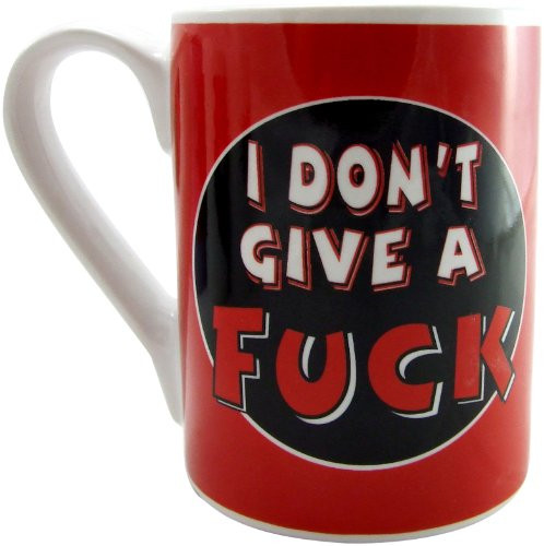 I Don't Give A Fuck Fl Mug, 14oz