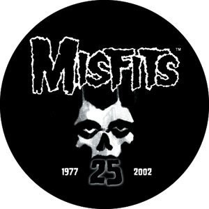 CD Visionary Misfits 25 Year Face of Fear Button B-0273
