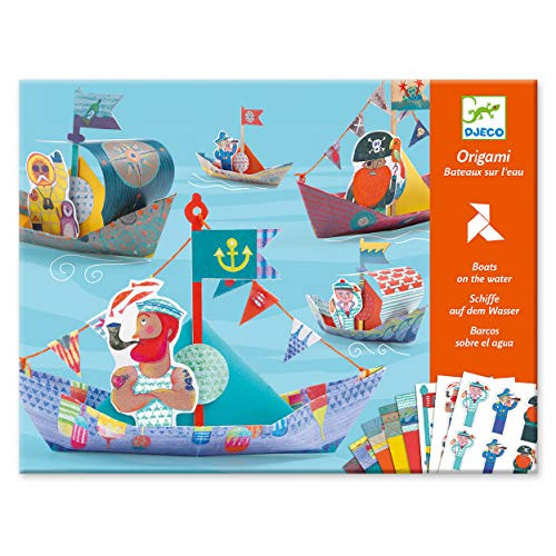 DJECO Floating Boats Origami Paper Craft Kit  Level 3