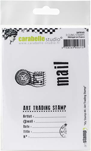CARABELLE STUDIO CLING, us:one size, My Stamp #4: Art Trading Stamp