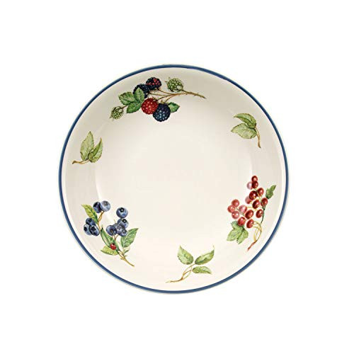 Villeroy & Boch Cottage Pasta Bowl, 9 in, White/Colorful