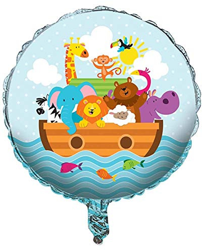 Creative Converting Noah's Ark 18" Round Foil Balloon