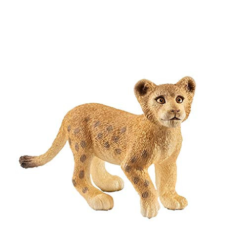SCHLEICH Wild Life Lion Cub Educational Figurine for Kids Ages 3-8