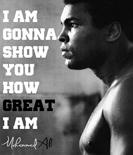 Euphoria Eshop Muhammad Ali Quote Popular HD Poster 12 X 14 Inch