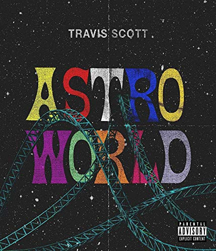 Euphoria Eshop Astro World Travis Scott Popular HD Poster 12 X 14 Inch