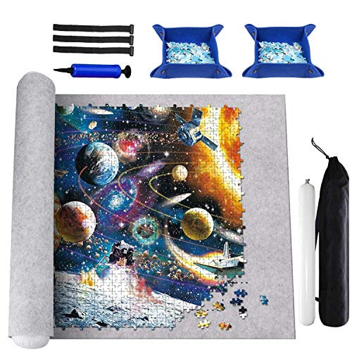 Puzzle mat roll up 2000 Pieces Puzzle mat Puzzle roll up mat Puzzle Saver Jigsaw Puzzle mat Puzzle Board mat Puzzle mats Puzzle mat 1000 Pieces Puzzle mat roll up