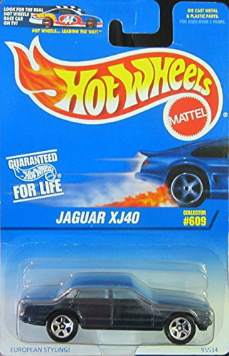 Hot Wheels Jaguar XJ40 Collector #609 5-Spoke Wheels