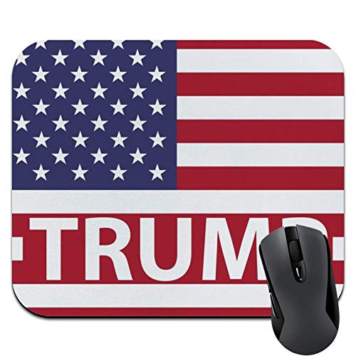 Trump for President 2020 Mouse Pads American Flag Low Profile Thin Mouse Pad Mousepad for Working,Gaming and Other Entertainment