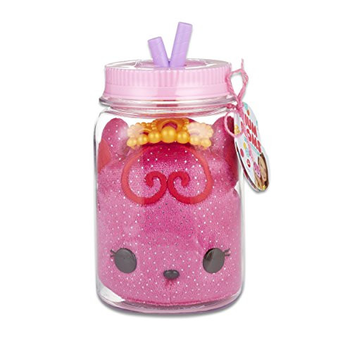 Num Noms Surprise in A Jar- Queen Razz Bear Plush