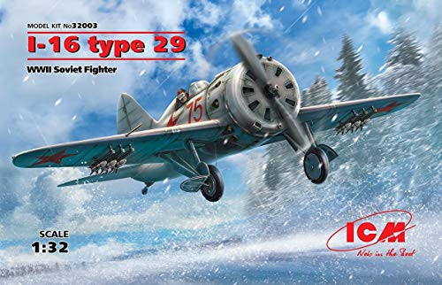 ICM 32003 Model kit I-16 Type 29, WWII Soviet Fighter