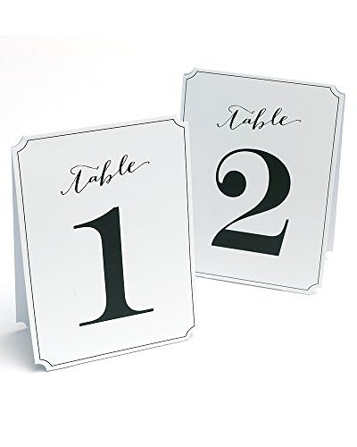 Gartner Studios Table Numbers, 1-12 634680997314