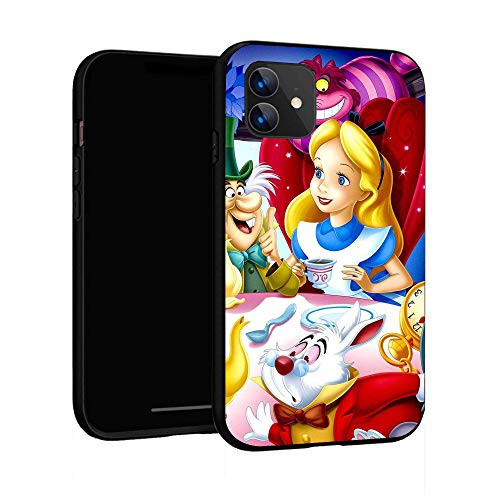 iPhone 11 Pro Max Case Basic Case Plastic Cover for iPhone 11 Pro Max (Alice-in-Wonderland)