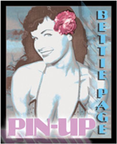 Licenses Products Bettie Page Pinup Sticker