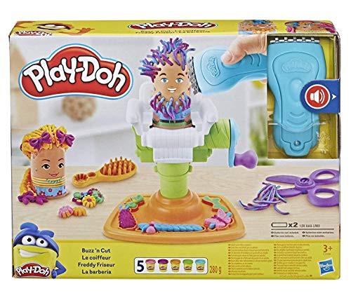 Play-Doh Buzz 'n Cut Fuzzy Pumper Barber Shop Toy